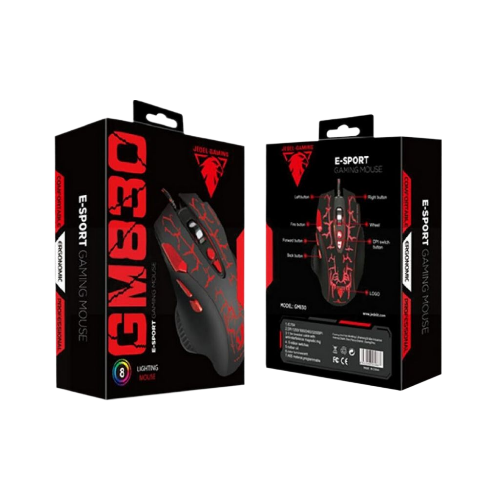 JEDEL GM 830 E- SPORT RGB GAMING MOUSE 1